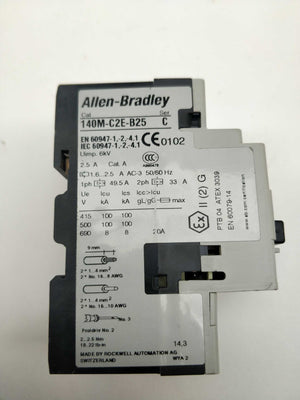 AB 140M-C2E-B25 Ser. C Motor protector circuit breaker