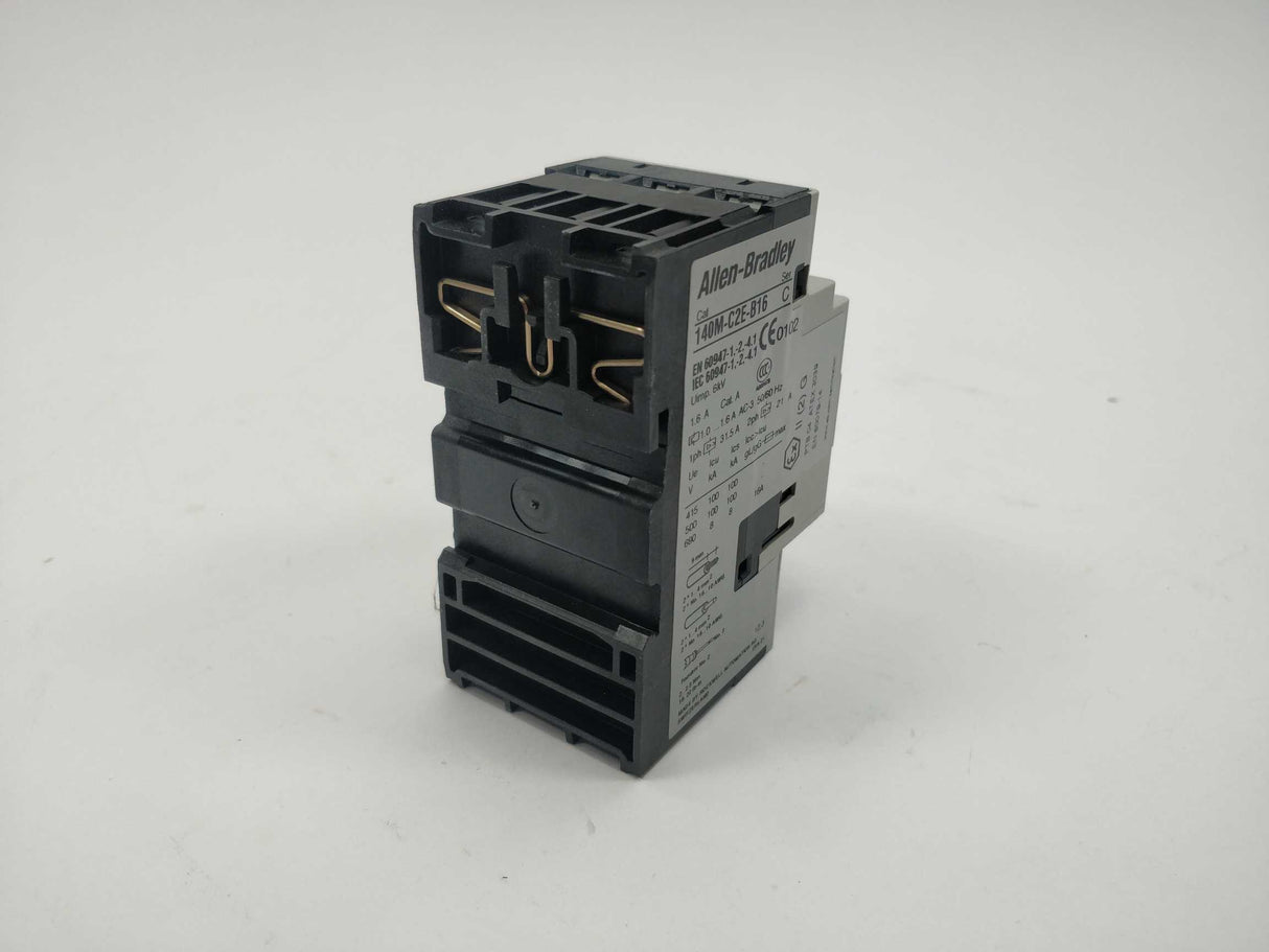 AB 140M-C2E-B16 Motor Protection Circuit Breaker, Ser. C. 1-1,6 A