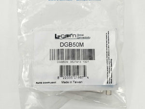 L-com DGB50M Slimline Gender Changer, DB50 Male / Male