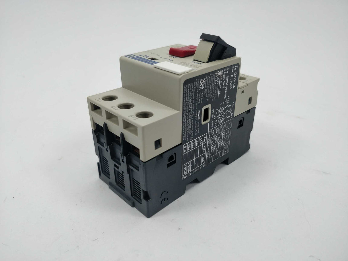 TELEMECANIQUE GV2-M05 Motor circuit breaker 0.63-1A