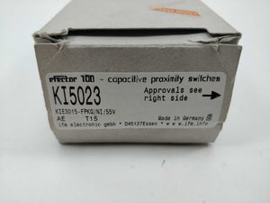 Ifm Electronic KI5023 KIE3015-FPKG/NI/55V Capacitive Proximity Switches