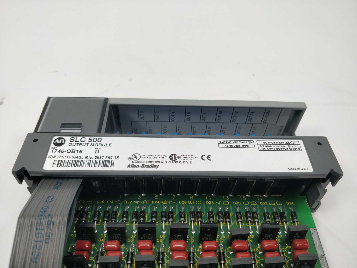 AB 1746-IB16 Output Module Ser D 10-30VDC