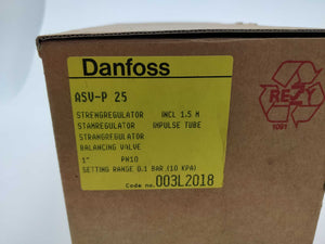 Danfoss ASV-P 25 with 003L2018, 10kPa Differential Pressure Controller