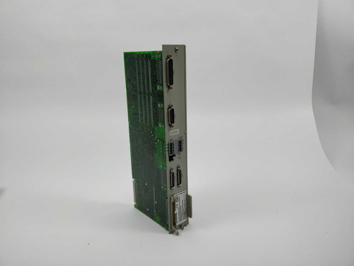 Siemens 6SN1118-0DG21-0AA1 VER. B Simodrive Control Plug-in Unit