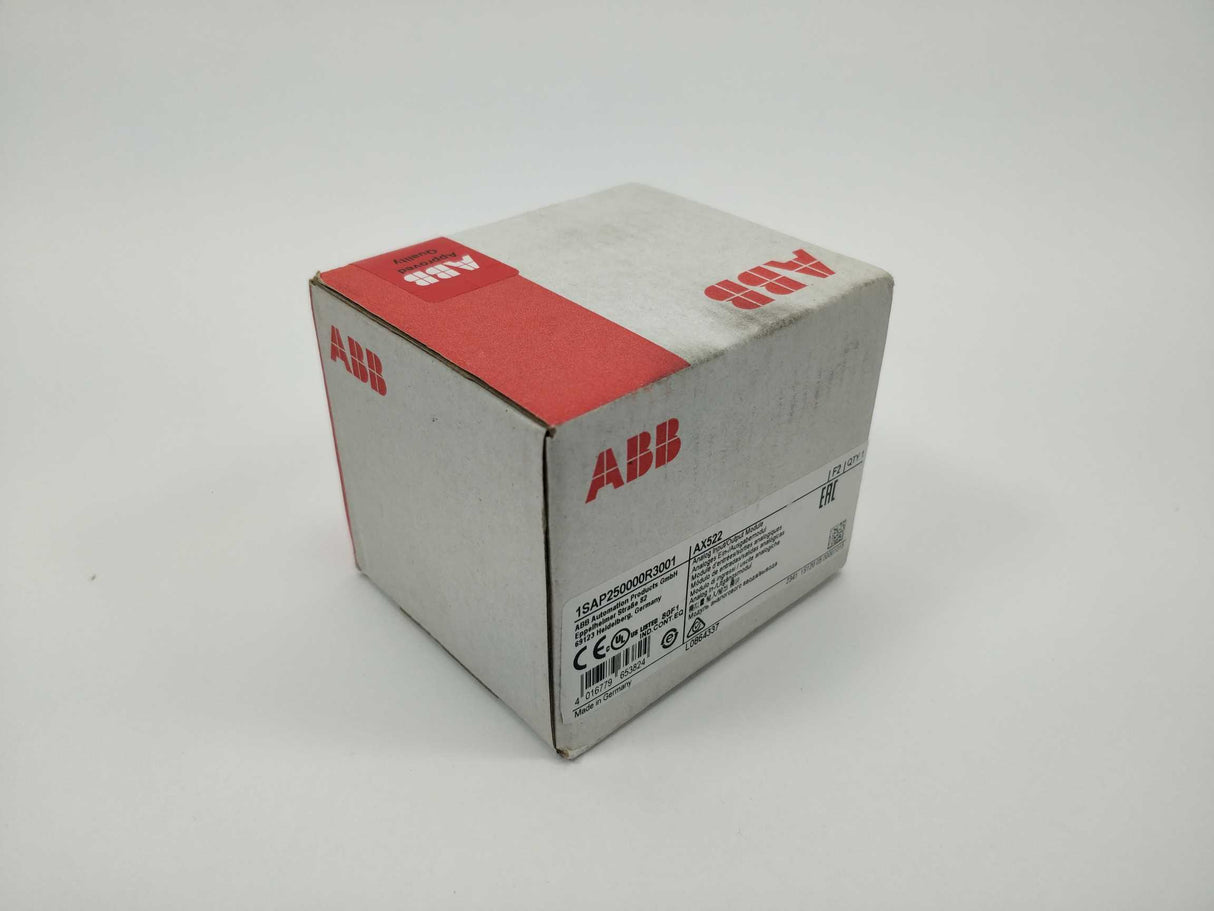 ABB 1SAP250000R3001 AX522 Analog Input/Output Module