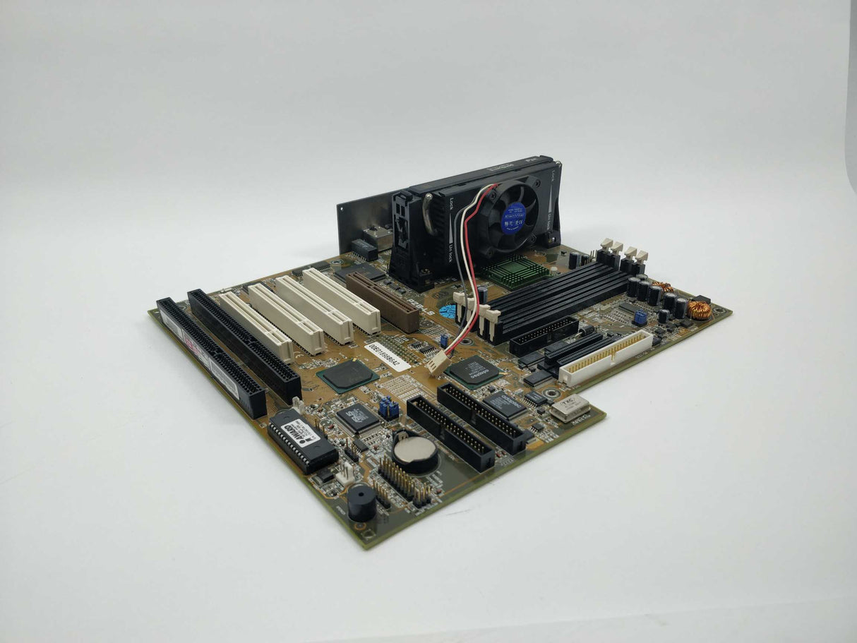 ASUS P2B-LS REV: 1.03. MOTHERBOARD + INTEL PENTIUM II PROCESSOR