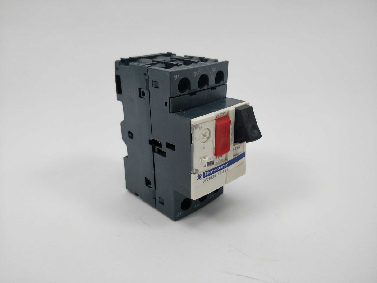 TELEMECANIQUE GV2ME06 Motor Circuit Breaker 1-1,6A