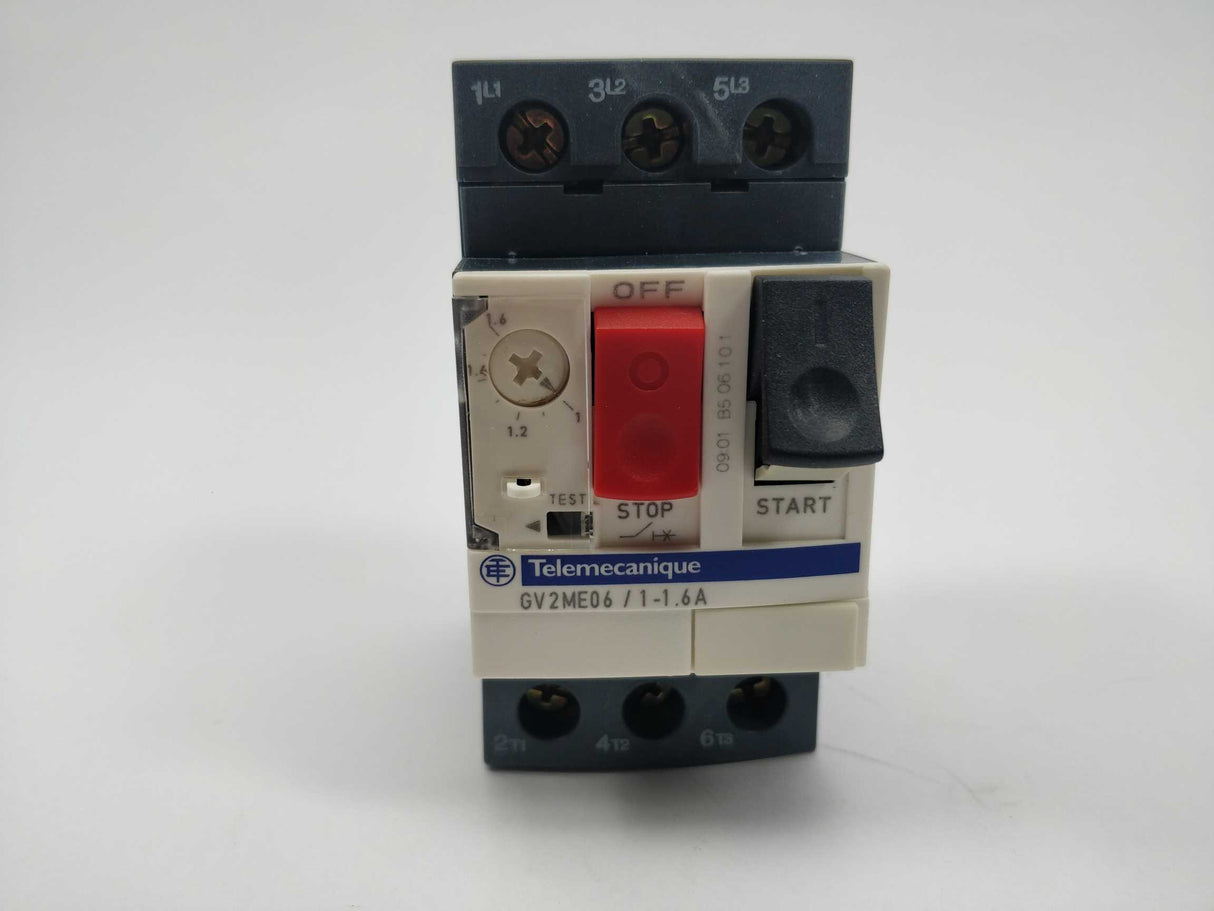 TELEMECANIQUE GV2ME06 Motor Circuit Breaker 1-1,6A