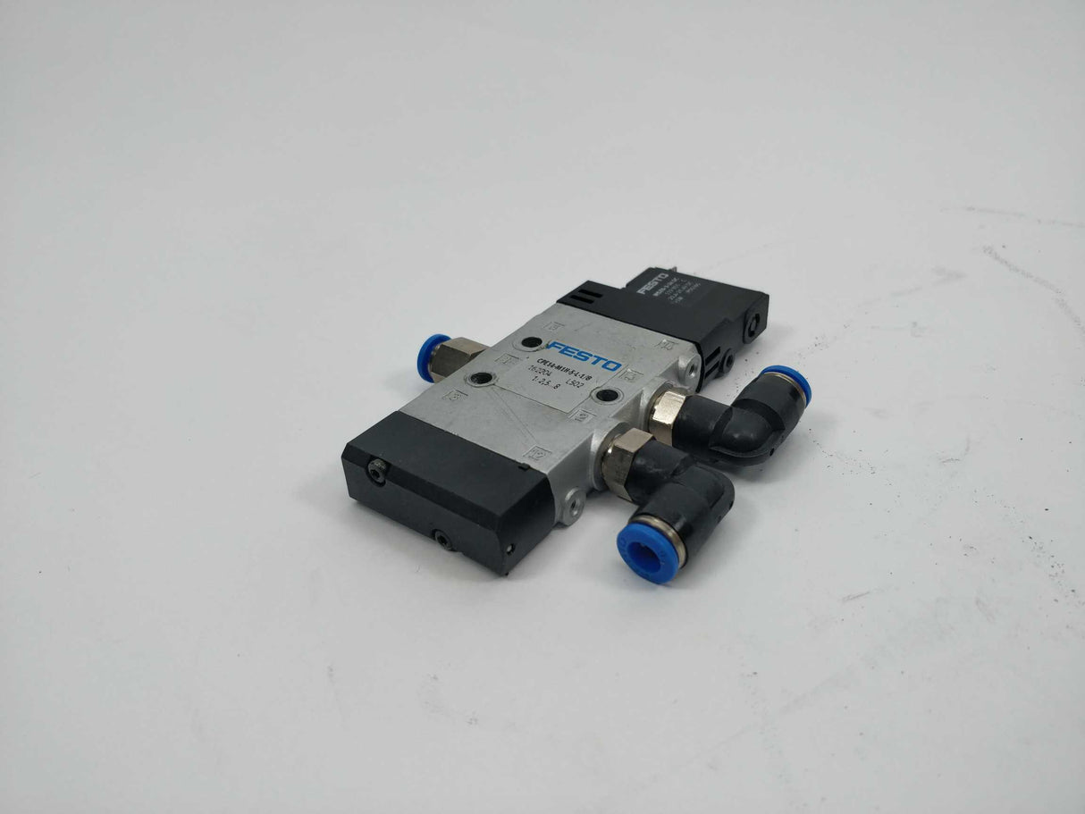 Festo 162204 CPE14-M1H-5-L-1/8 Solenoid Valve With 119801