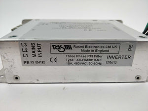 Rasmi AX-FIM3010-RE Three Phase RFI Filter