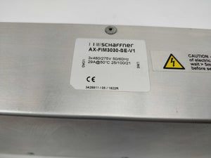 SCHAFFNER AX-FIM3030-SE-V1 Three Phase RFI Filter