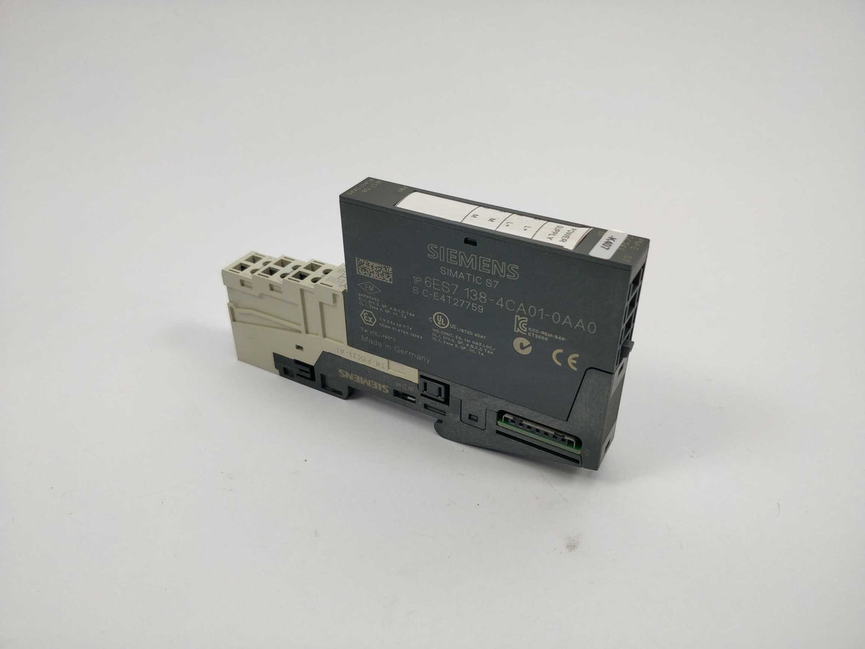 Siemens 6ES7138-4CA01-0AA0 SIMATIC  07  PM-E power modules for ET 200S