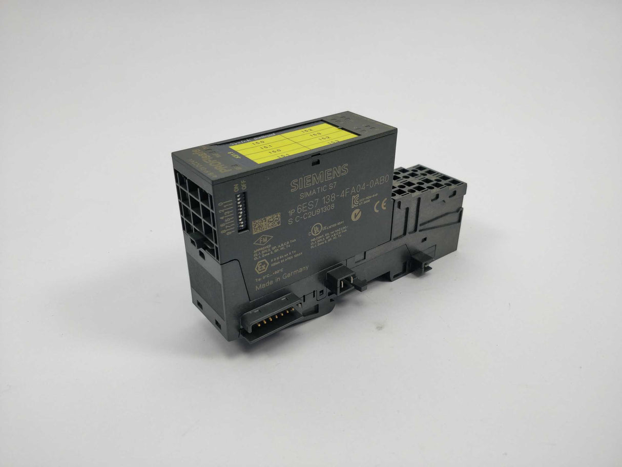 Siemens 6ES7138-4FA04-0AB0 Electronics module f. ET200S