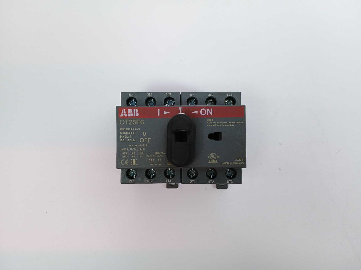 ABB 1SCA104880R1001 OT25F6 Switch-Disconnector