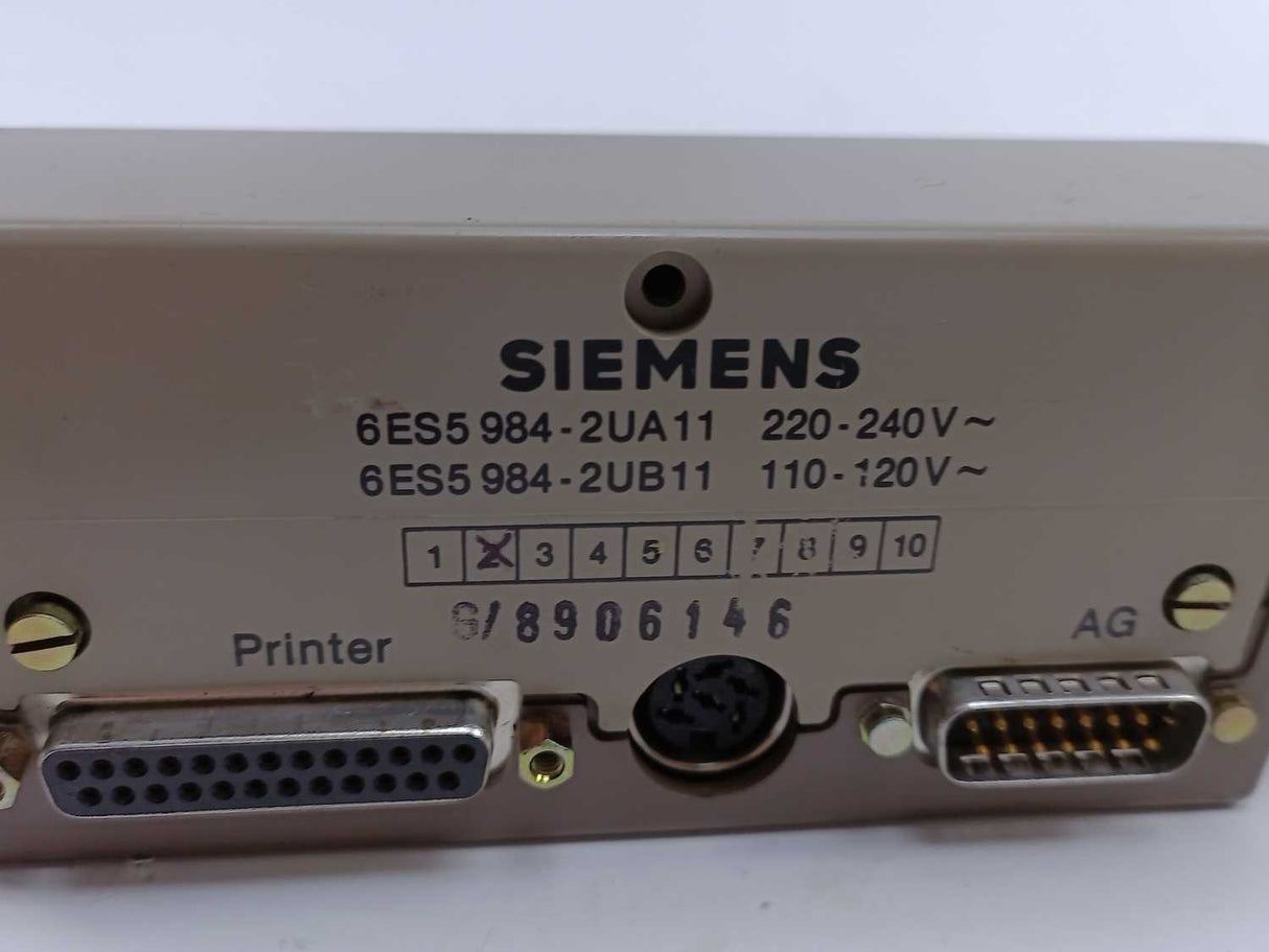 Siemens 6ES5984-2UA11 6ES5984-2UB11