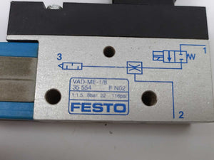 Festo 35554 VAD-ME-1/8 Vacuum Generator