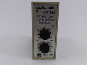 Electromatic SC 185 220 Recycler 220V AC