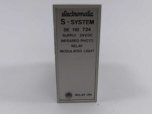 Electromatic SE 110 724 Infrared Photo Relay Modulated Light