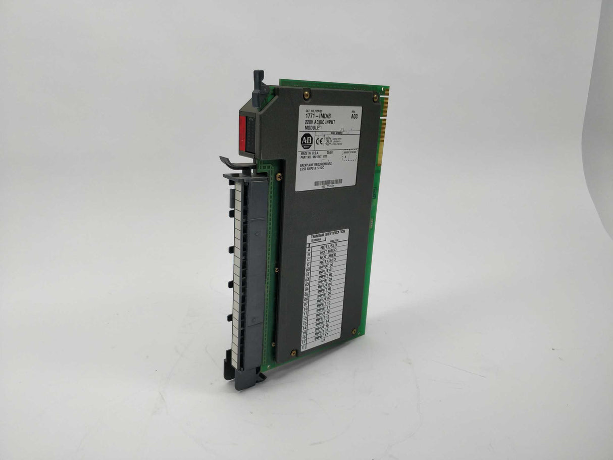 AB 1771-IMD/B SER. B, REV. A03, 220V AC/DC Input Module