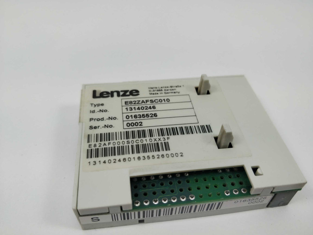 LENZE E82ZAFSC010 Standard I/O PT Function Module 8200