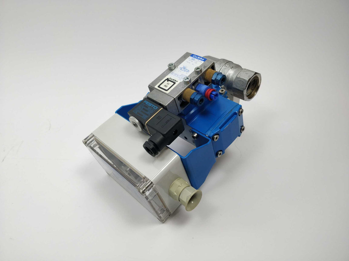 Festo QH-DR-E-S3-E3SW Valve with additional components