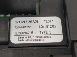 Siemens 3ZY1212-2GA00 Device connector for 3SK2 safety relay