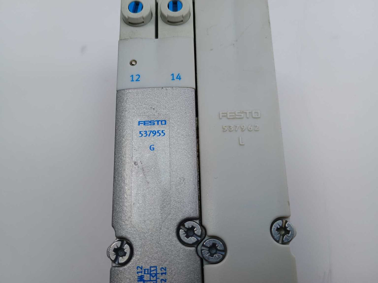 Festo 537983 VMPA2-FB-EMS-4 with 537955, 537962, 538000