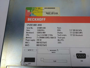 Beckhoff CP6202-0001-0050 Economy Built-In Panel