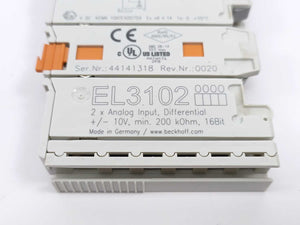 Beckhoff EL3102 EtherCAT Terminal