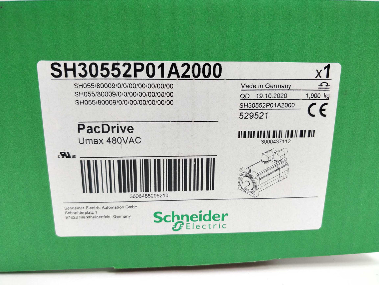 Schneider Electric SH30552P01A2000 Servomotor SH3 055