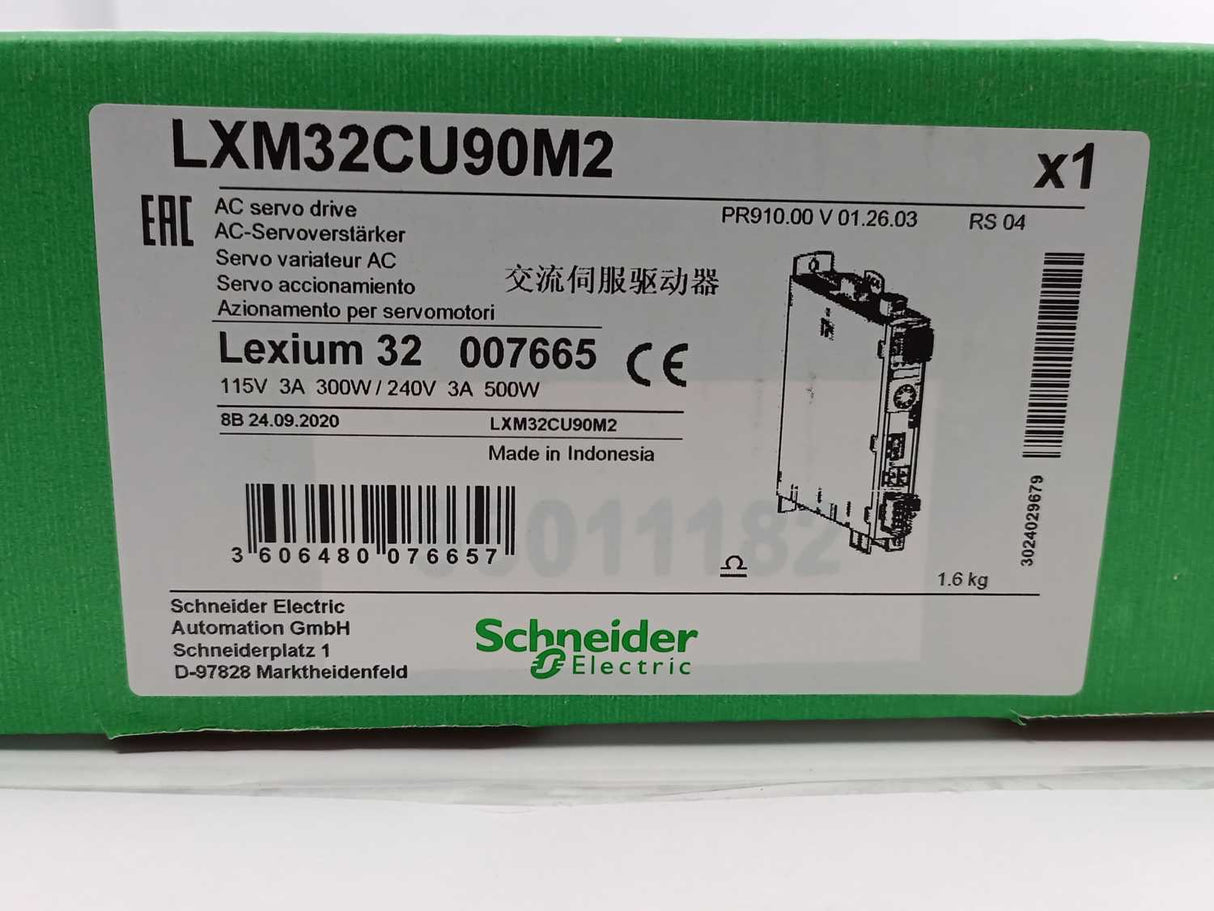 Schneider Electric LXM32CU90M2 AC Servo Drive