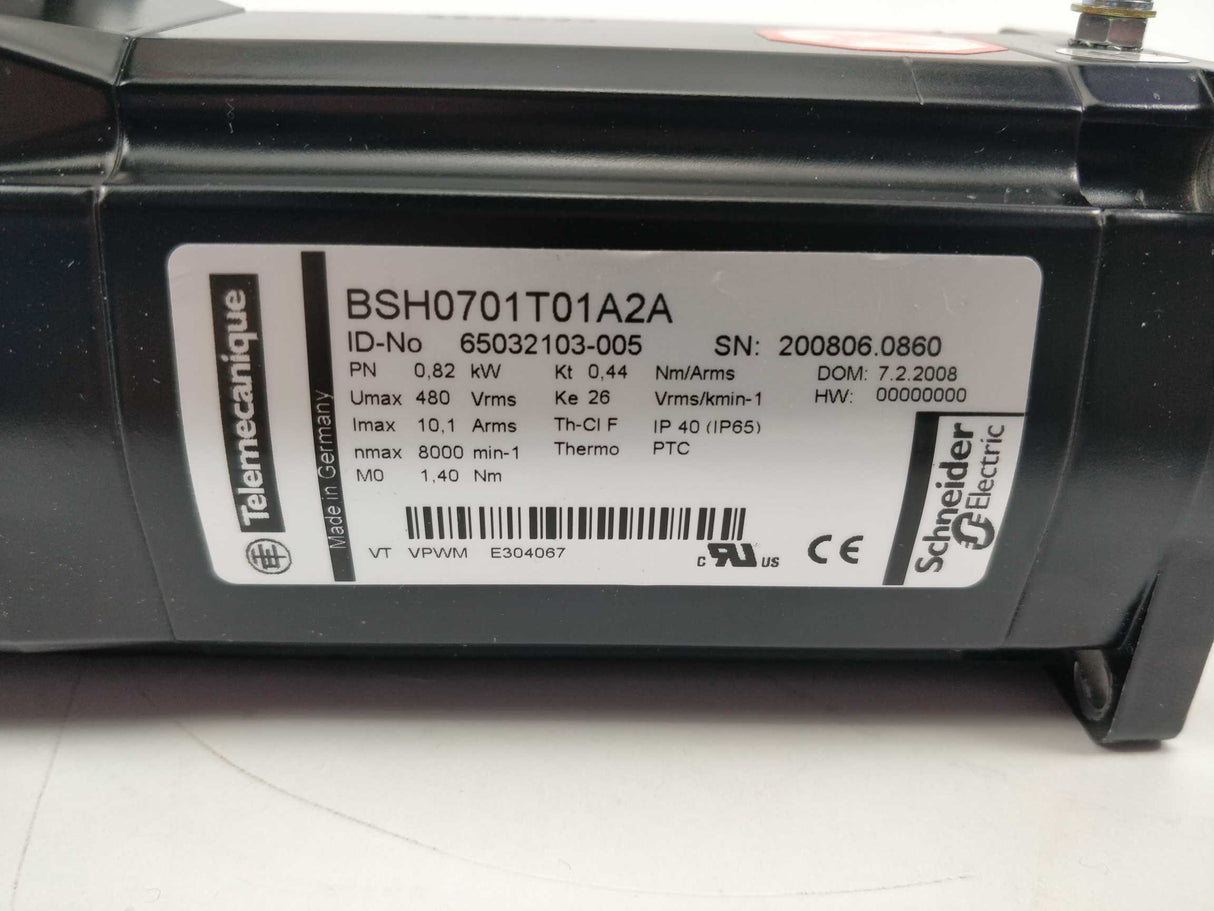 TELEMECANIQUE BSH0701T01A2A AC servo motor BSH