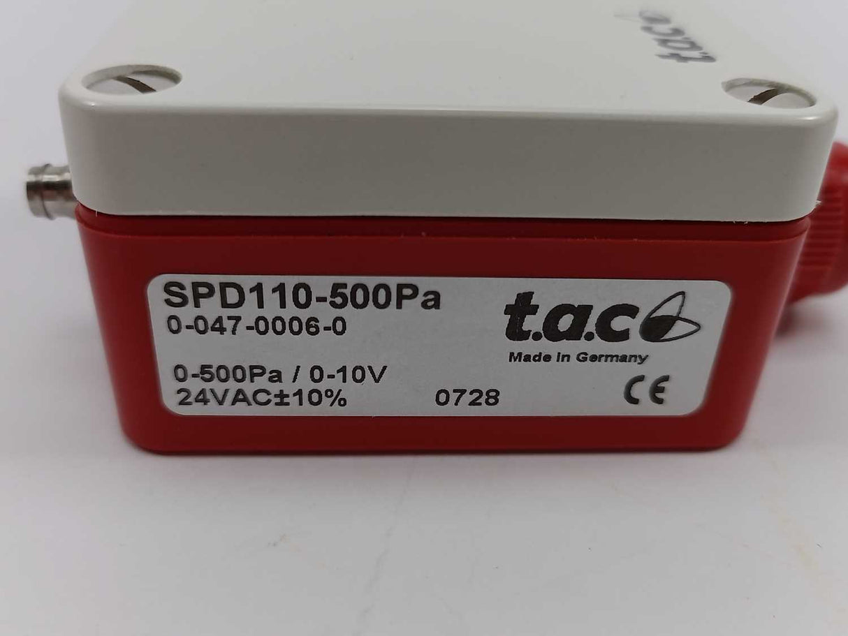 t.a.c 004700060 Differential Air Pressure Transmitter SPD110-500Pa