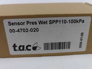 t.a.c 004702020 SPP110-100kPa Pressure Transmitter Wet Media