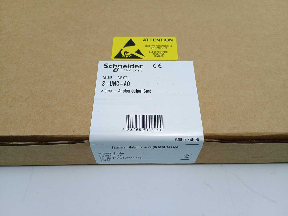 Schneider S-UNC-A0 Sigma - AO Card