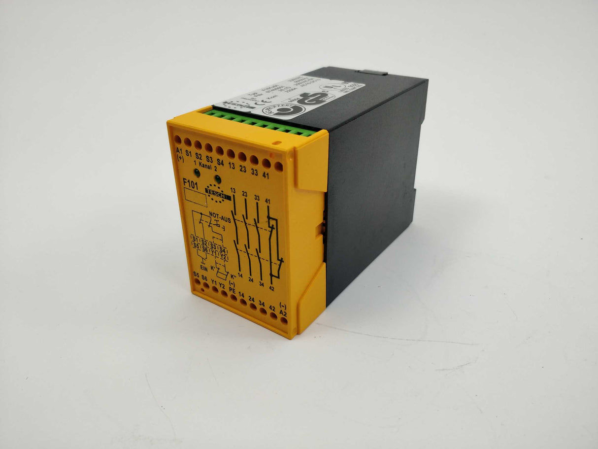 TESCH 07400001 F101x01 Safety Relay