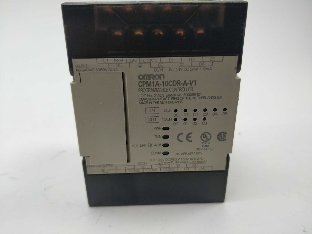 OMRON CPM1A-10CDR-A-V1 Programmable Controller