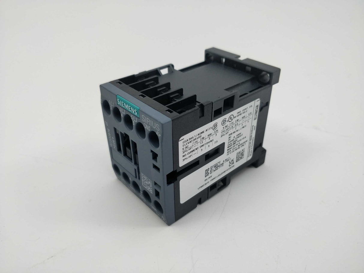 Siemens 3RT2015-1BB41 Power contactor 24V DC.