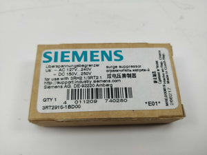 Siemens 3RT2916-1BD00 Surge suppressor, 127-240 V AC, 50/60 Hz, 150-250 V DC