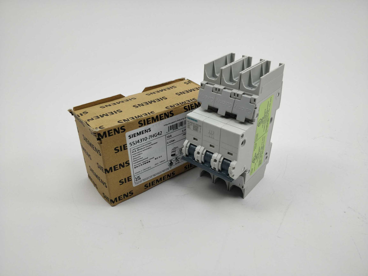 Siemens 5SJ4310-7HG42 Circuit breaker 10kA, 3-pole,