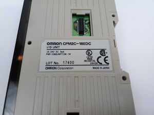 OMRON CPM2C-16EDC I/O Unit