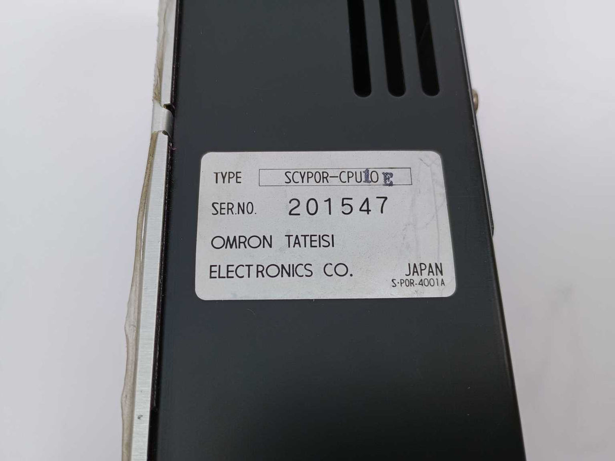 OMRON SCYPOR-CPU10E Programmable Controller