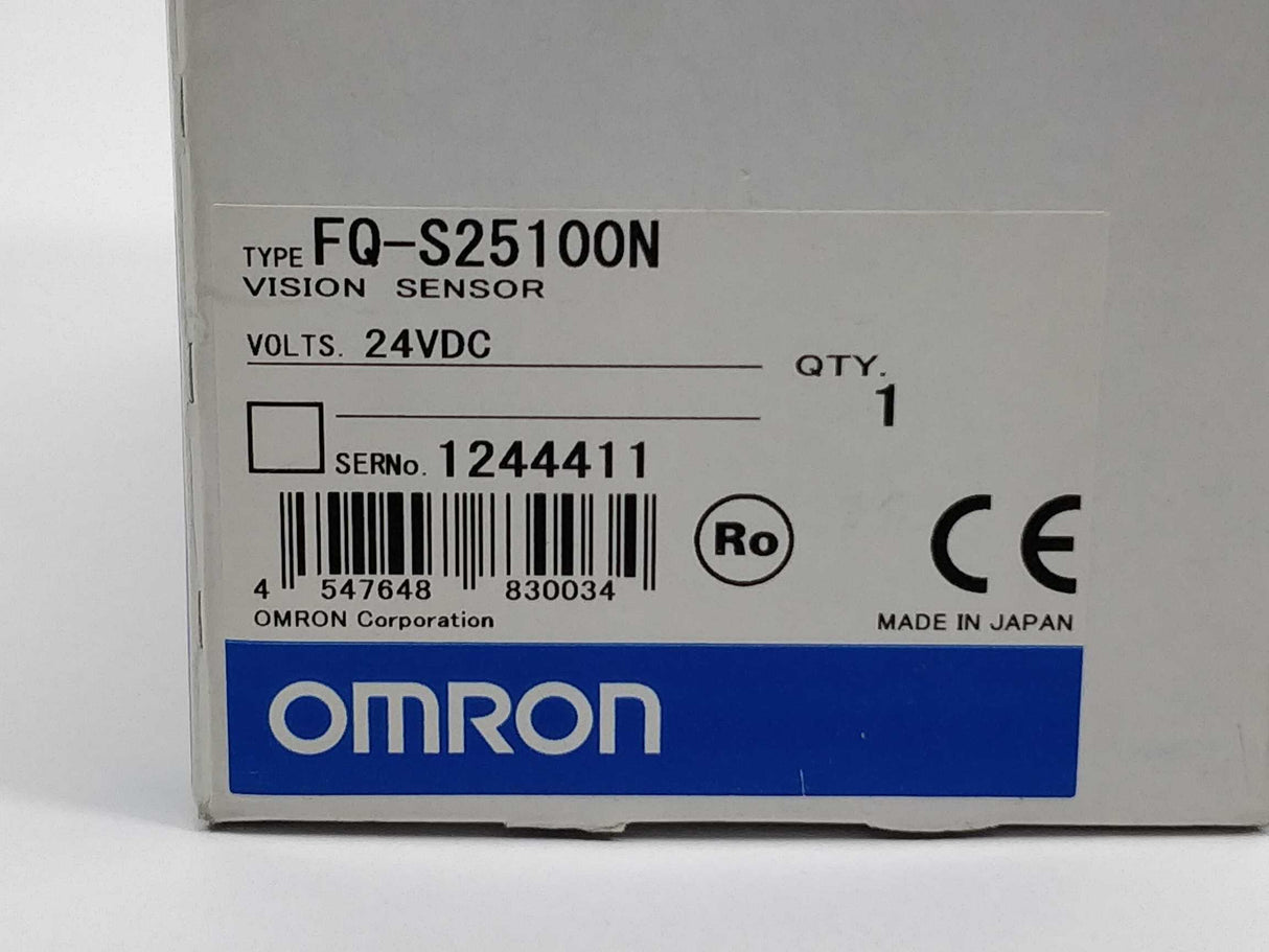 OMRON FQ-S25100N Vision Sensor