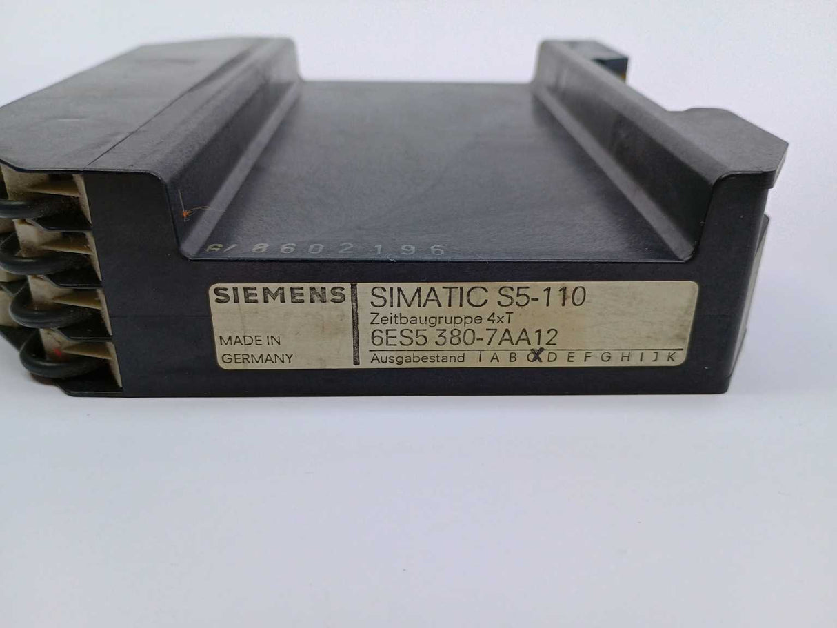 Siemens 6ES5380-7AA12 SIMATIC S5-110