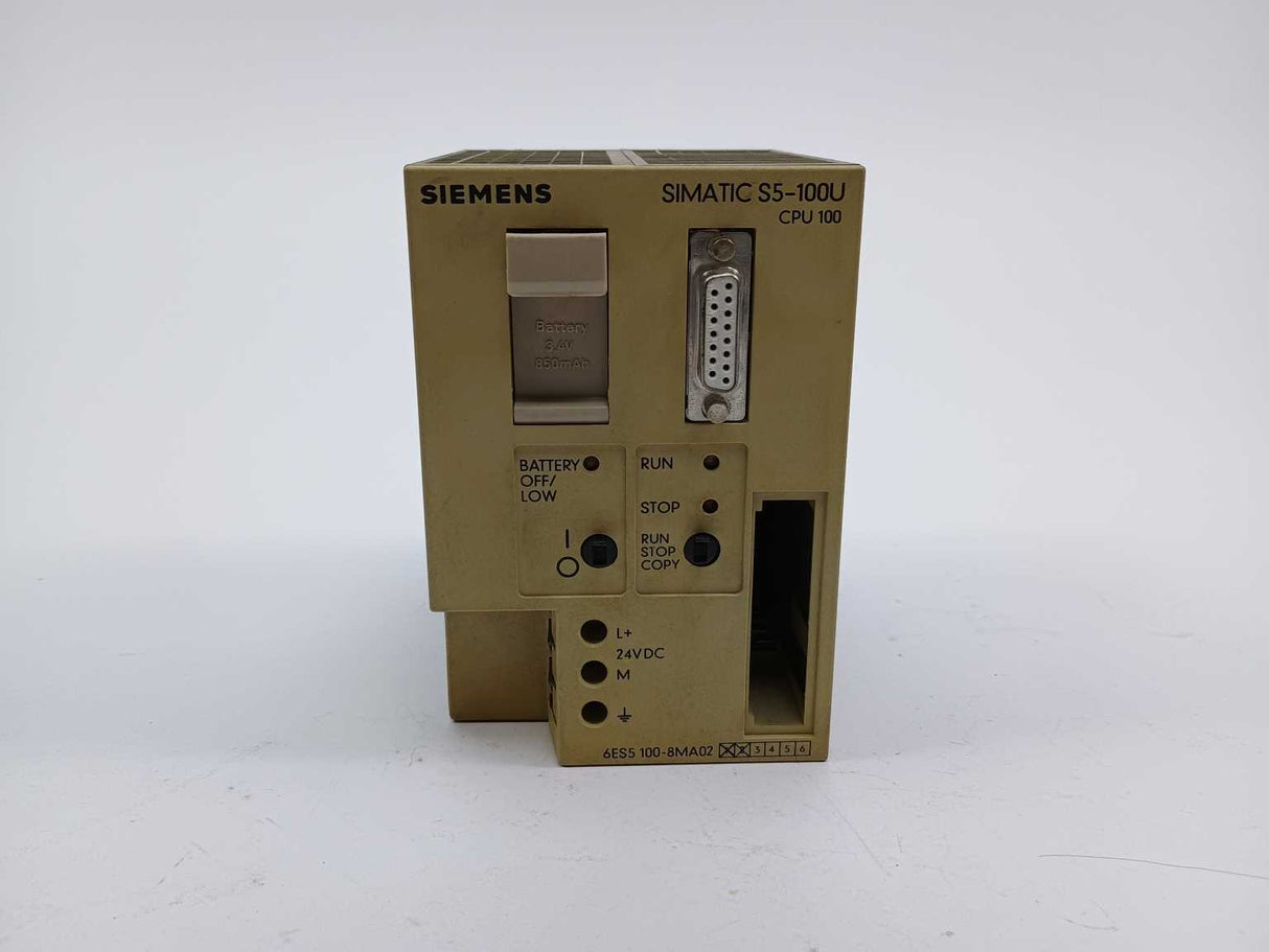 Siemens 6ES5100-8MA02 CPU 100