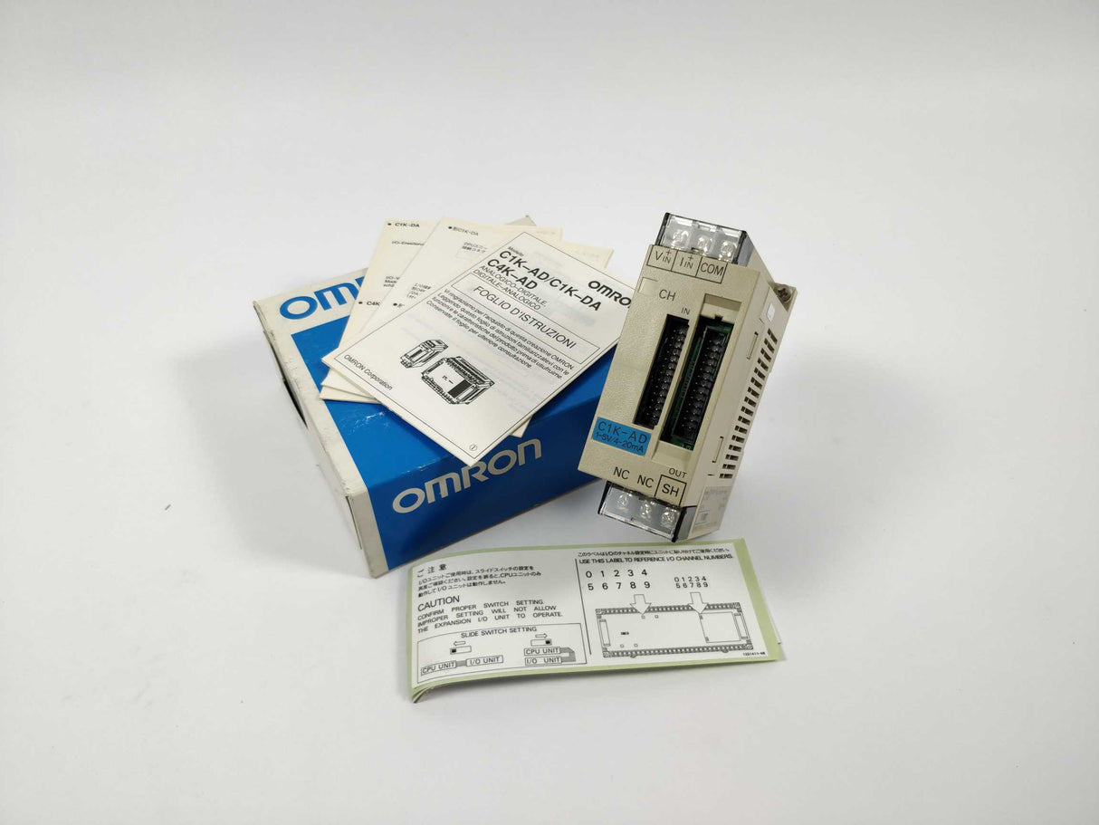 OMRON C1K-AD A/D Unit