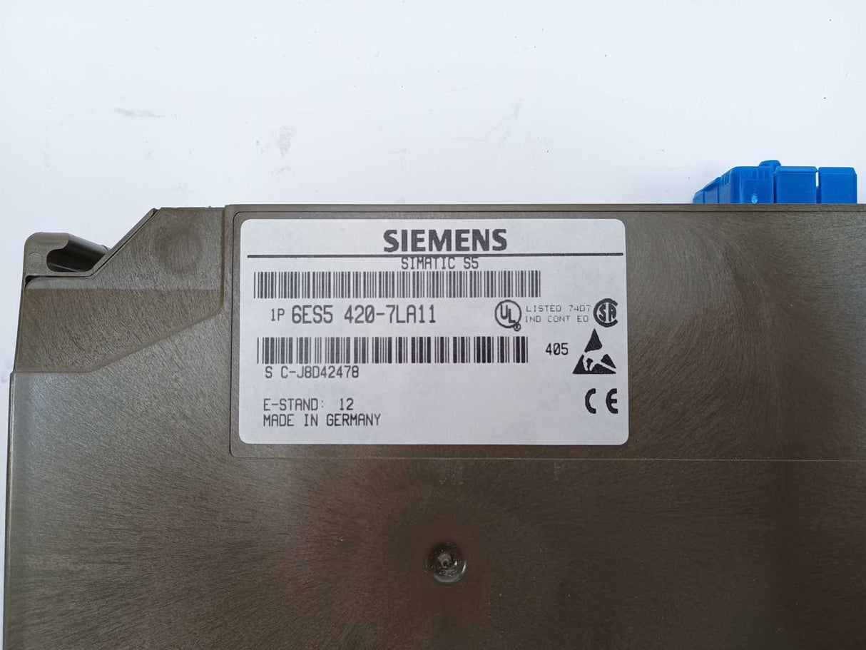 Siemens 6ES5420-7LA11 Simatic S5 Digital input