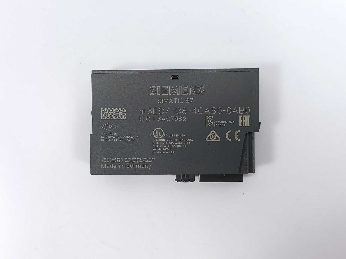 Siemens 6ES7138-4CA80-0AB0 Power Module