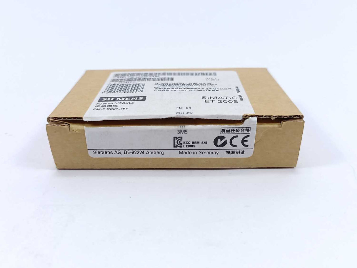 Siemens 6ES7 138-4CA50-0AB0 Power module PM-E DC24V-48V E03 2 Pcs.