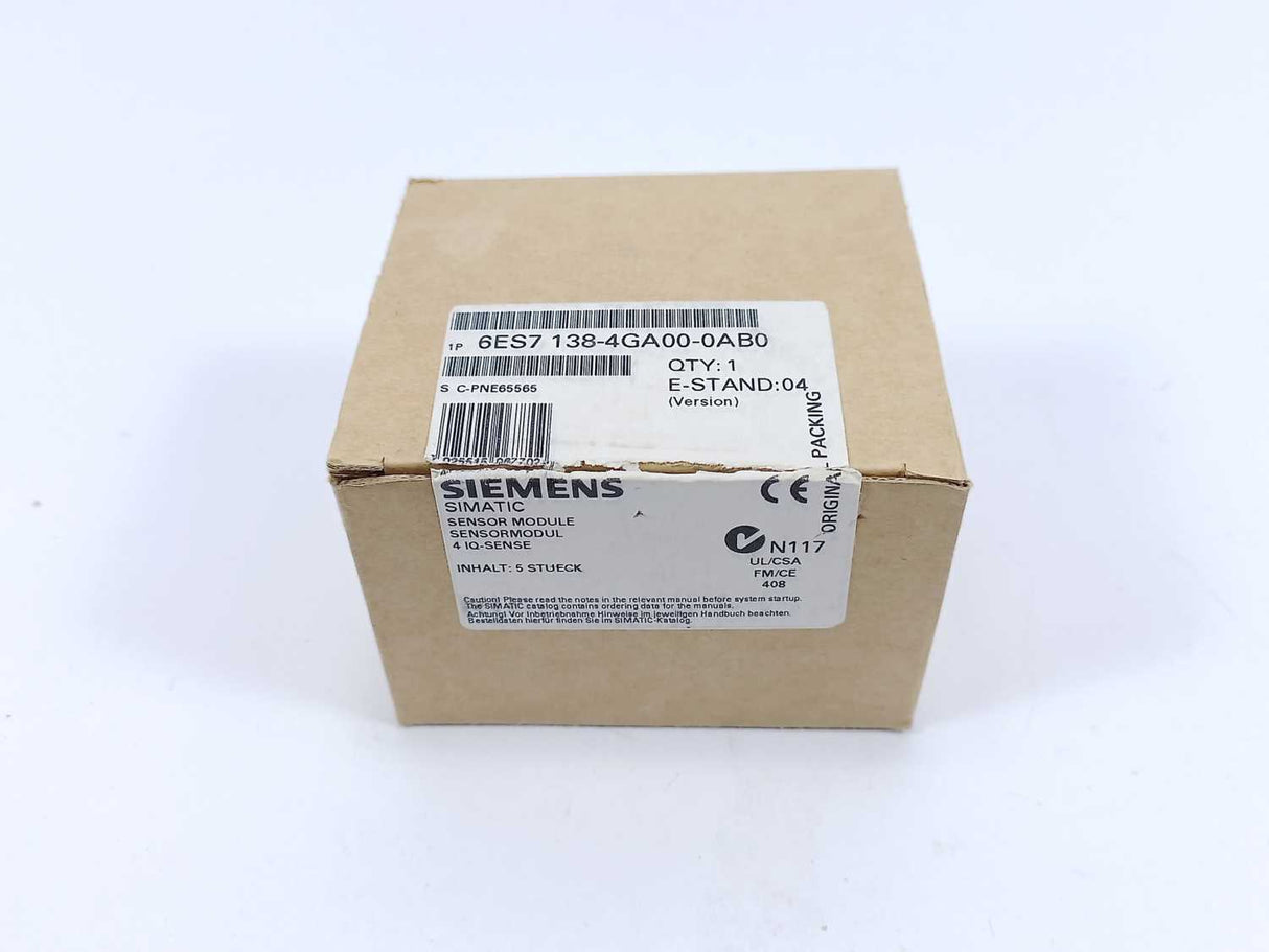 Siemens 6ES7138-4GA00-0AB0 Sensor Module 5 psc.